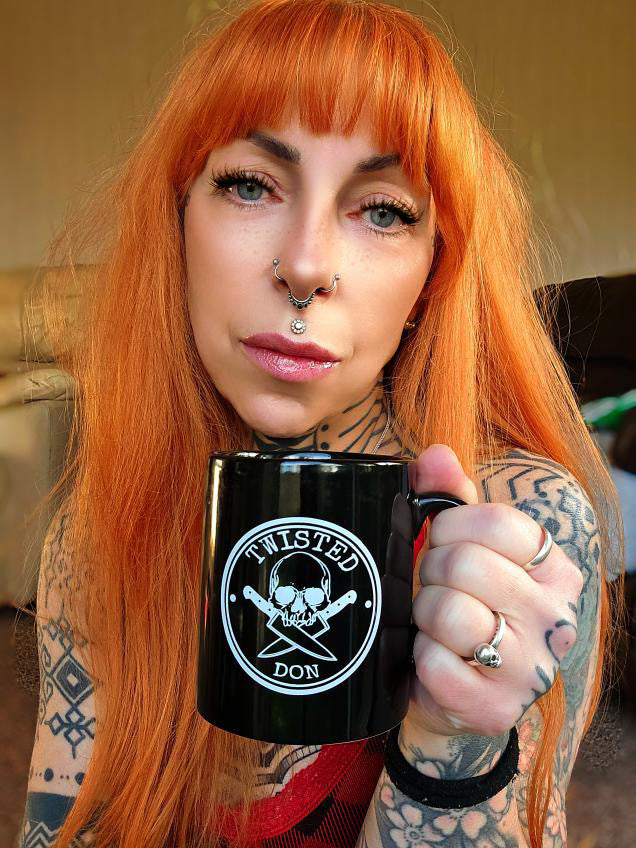 ‘COFFEE BEFORE HUMANS’ mug