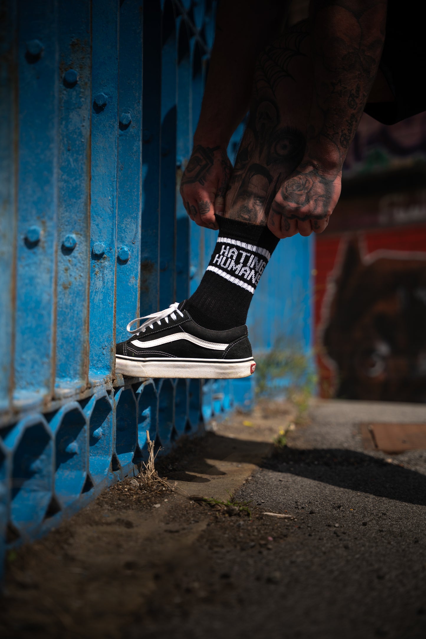 ‘HATING HUMANS’ socks