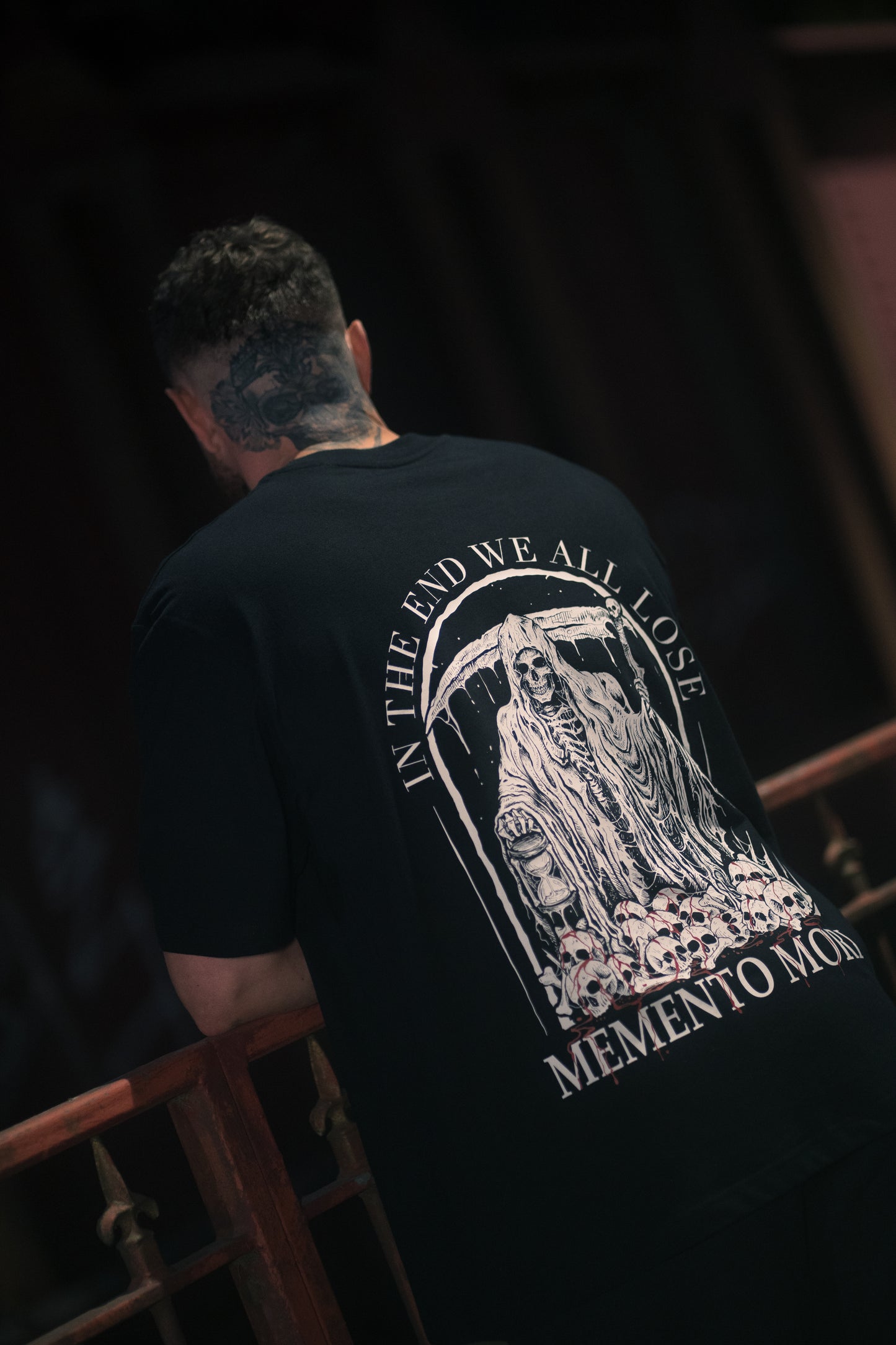 ‘MEMENTO MORI’ Oversized T-shirt