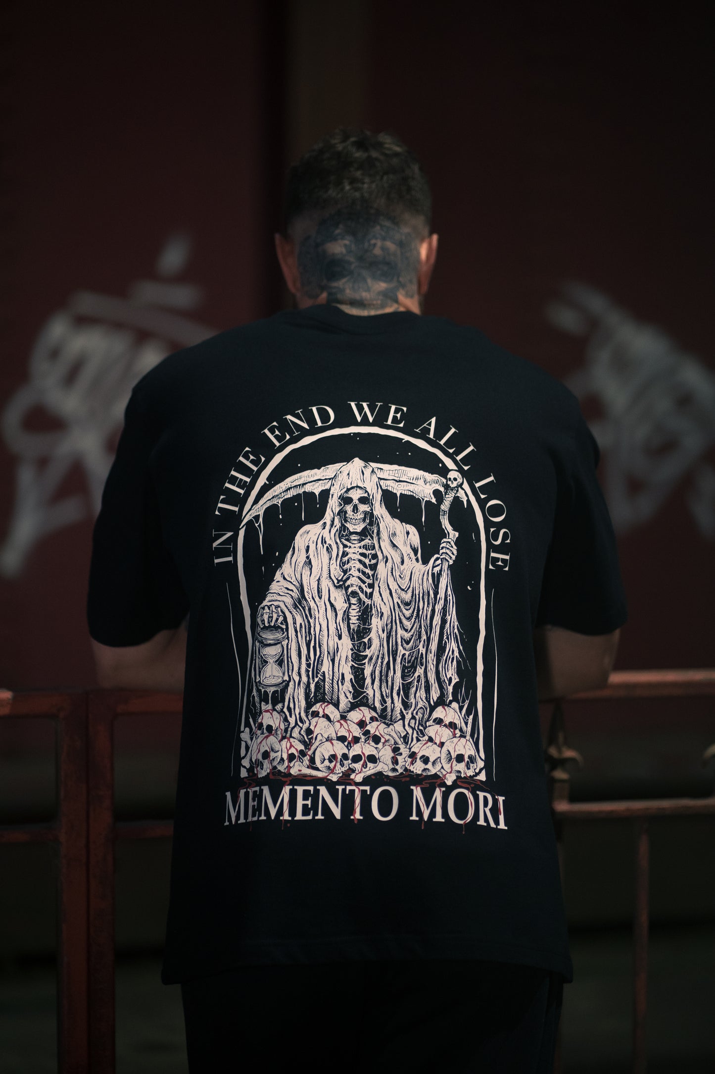 ‘MEMENTO MORI’ Oversized T-shirt