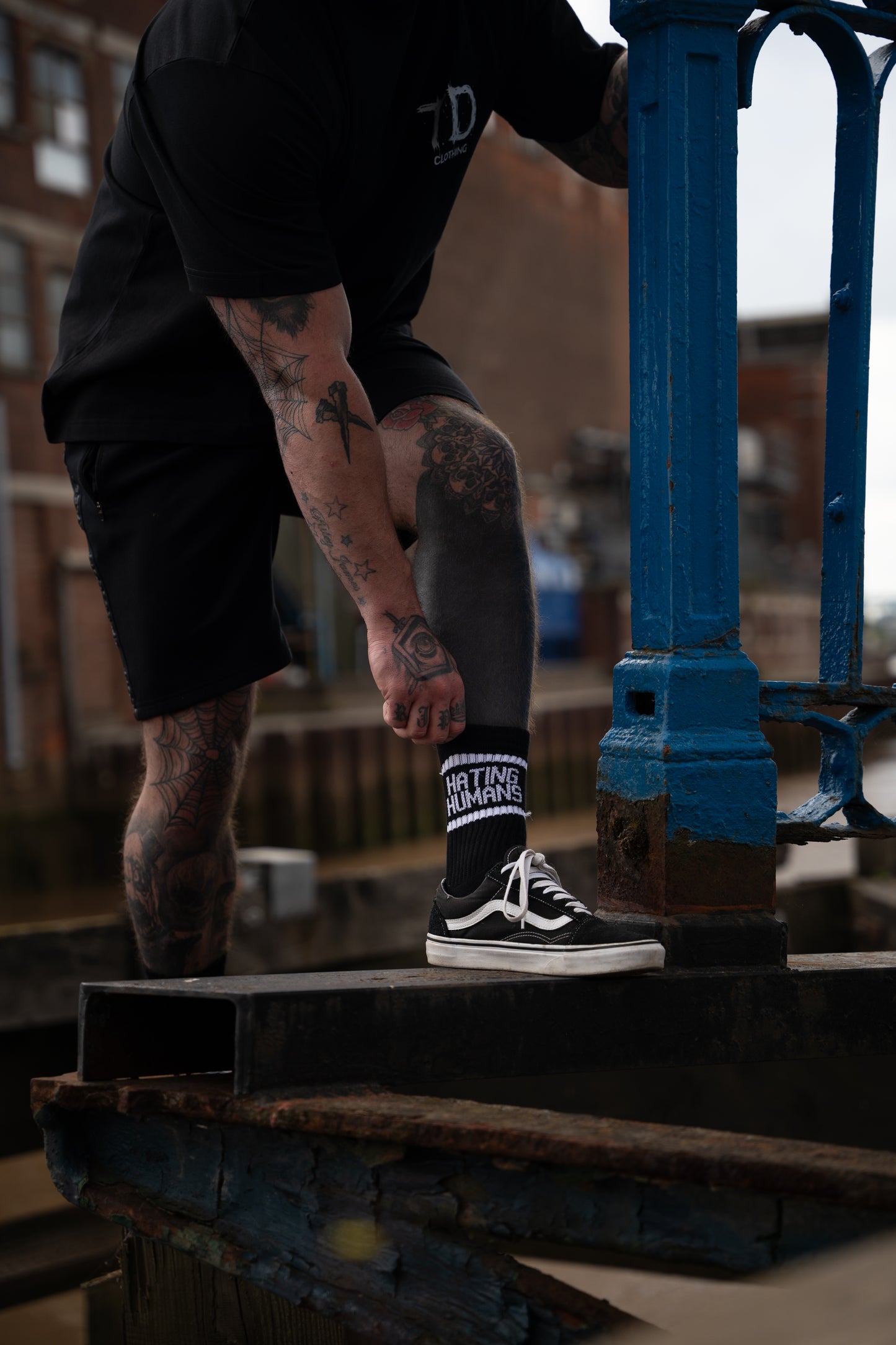 ‘HATING HUMANS’ socks