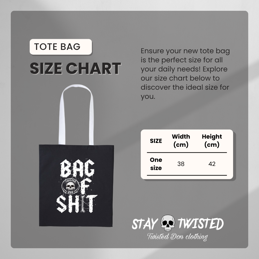 ‘BAG OF SHIT’ Tote Bag