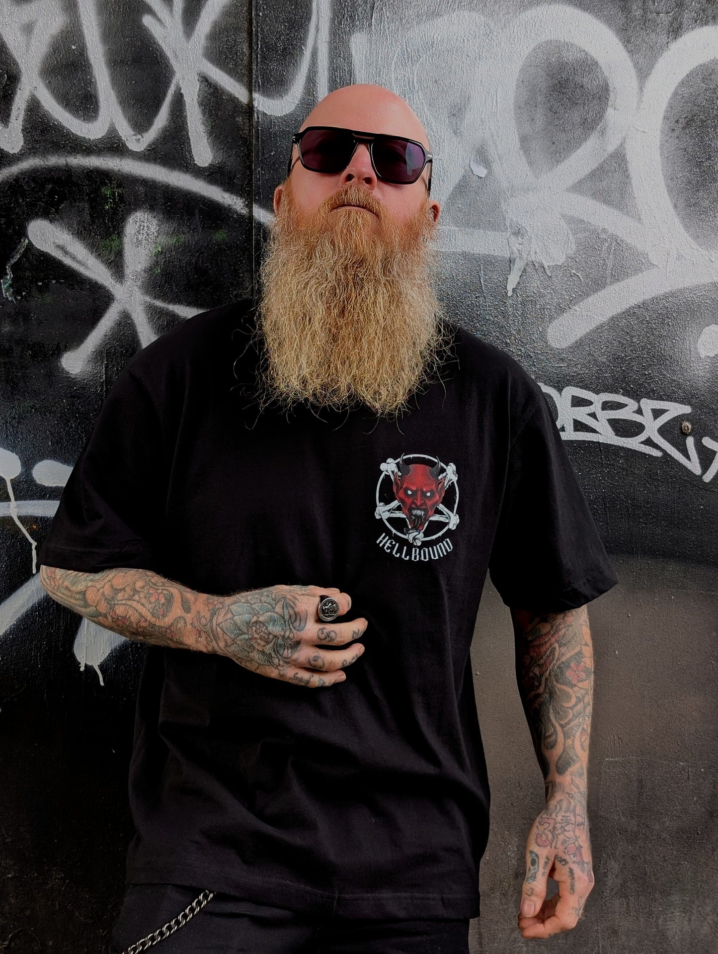 ‘HELLBOUND’ Oversized T-shirt