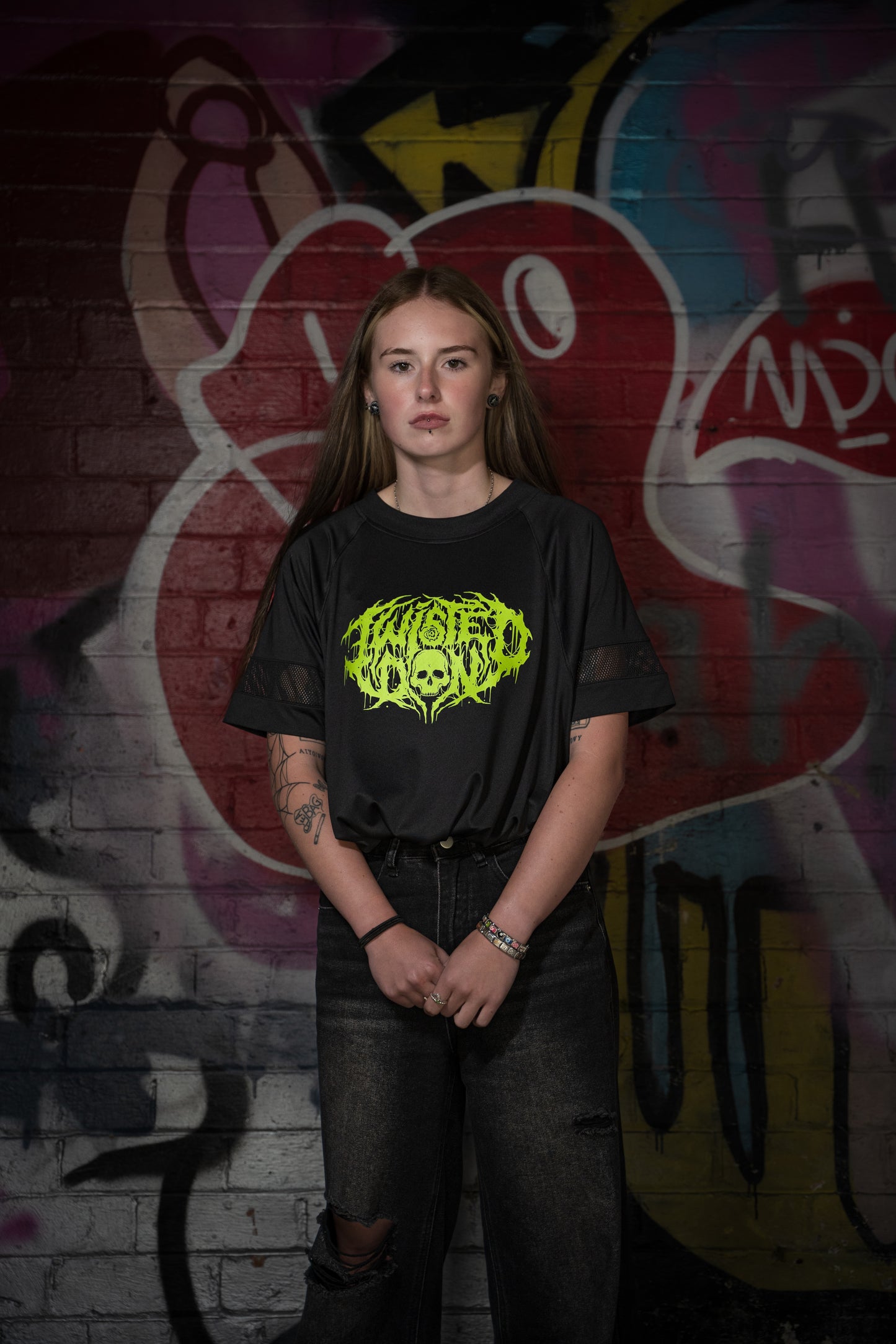 'TD DEATH METAL' - Green Logo