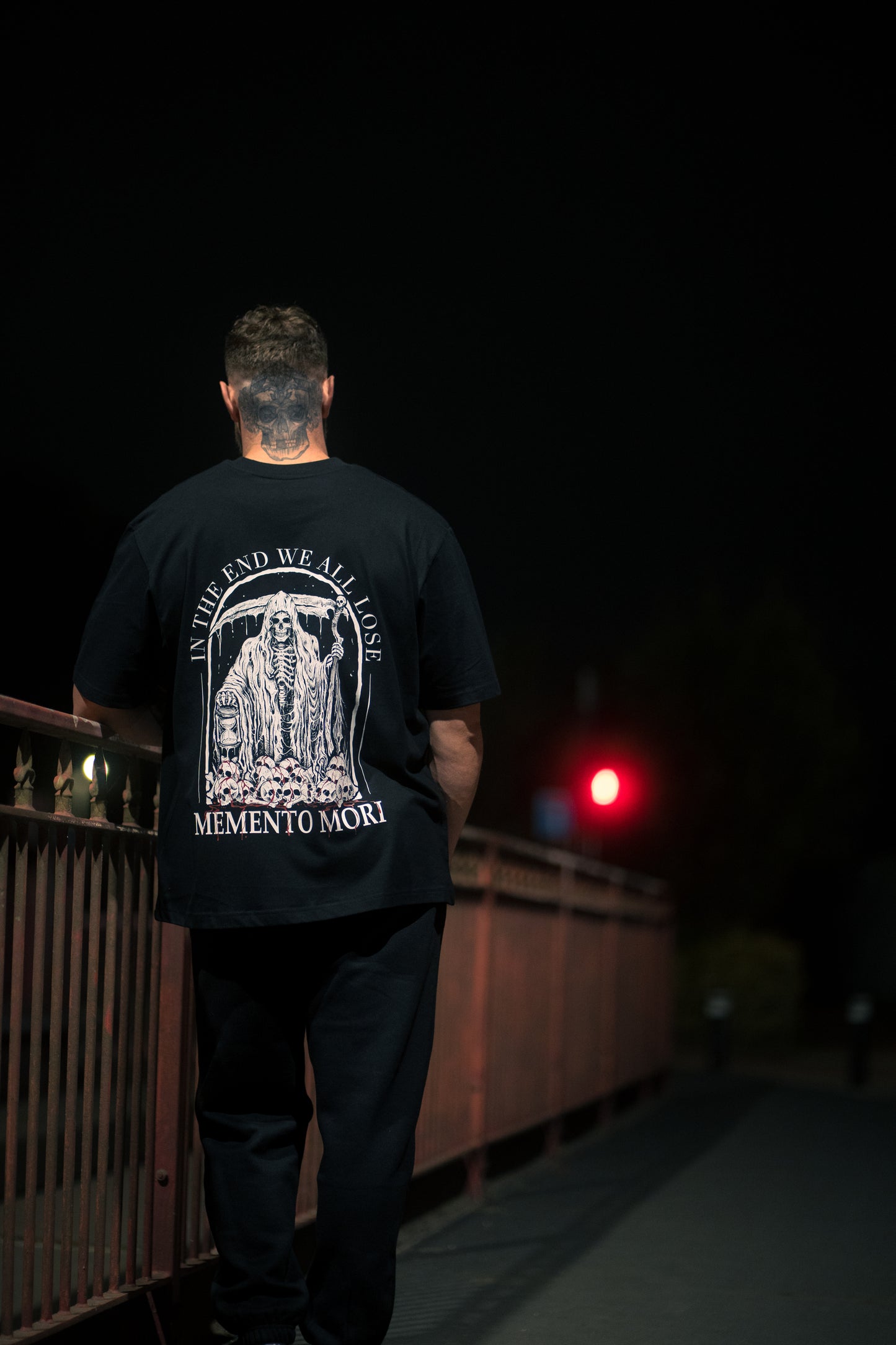 ‘MEMENTO MORI’ Oversized T-shirt