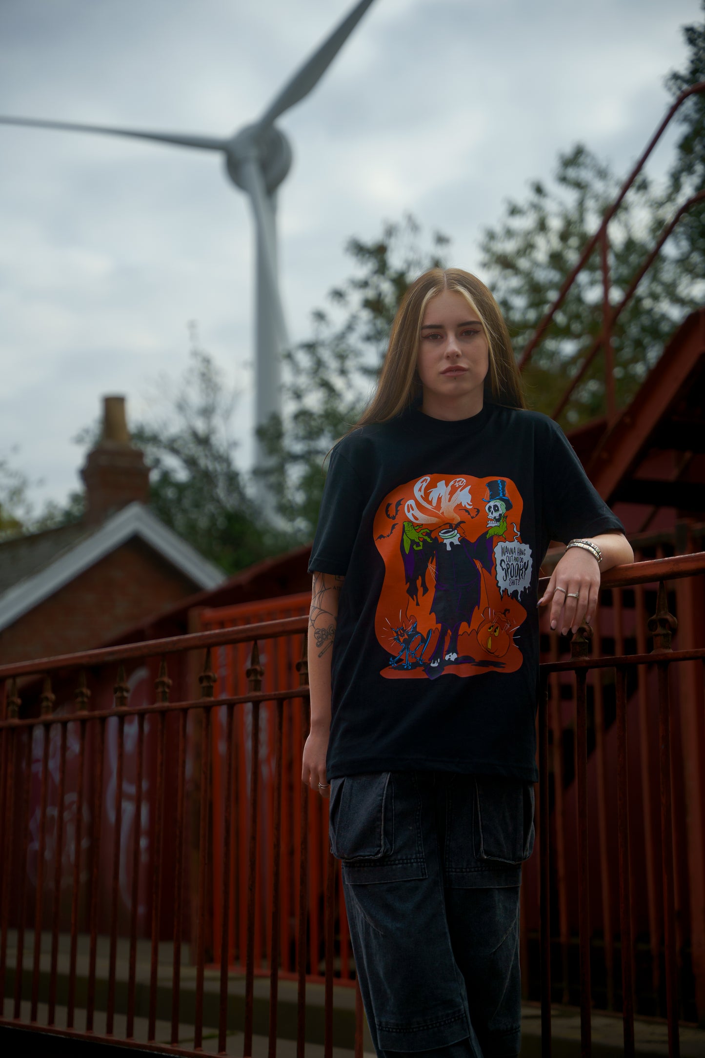 ‘SPOOKY SHIT’ standard T-shirt