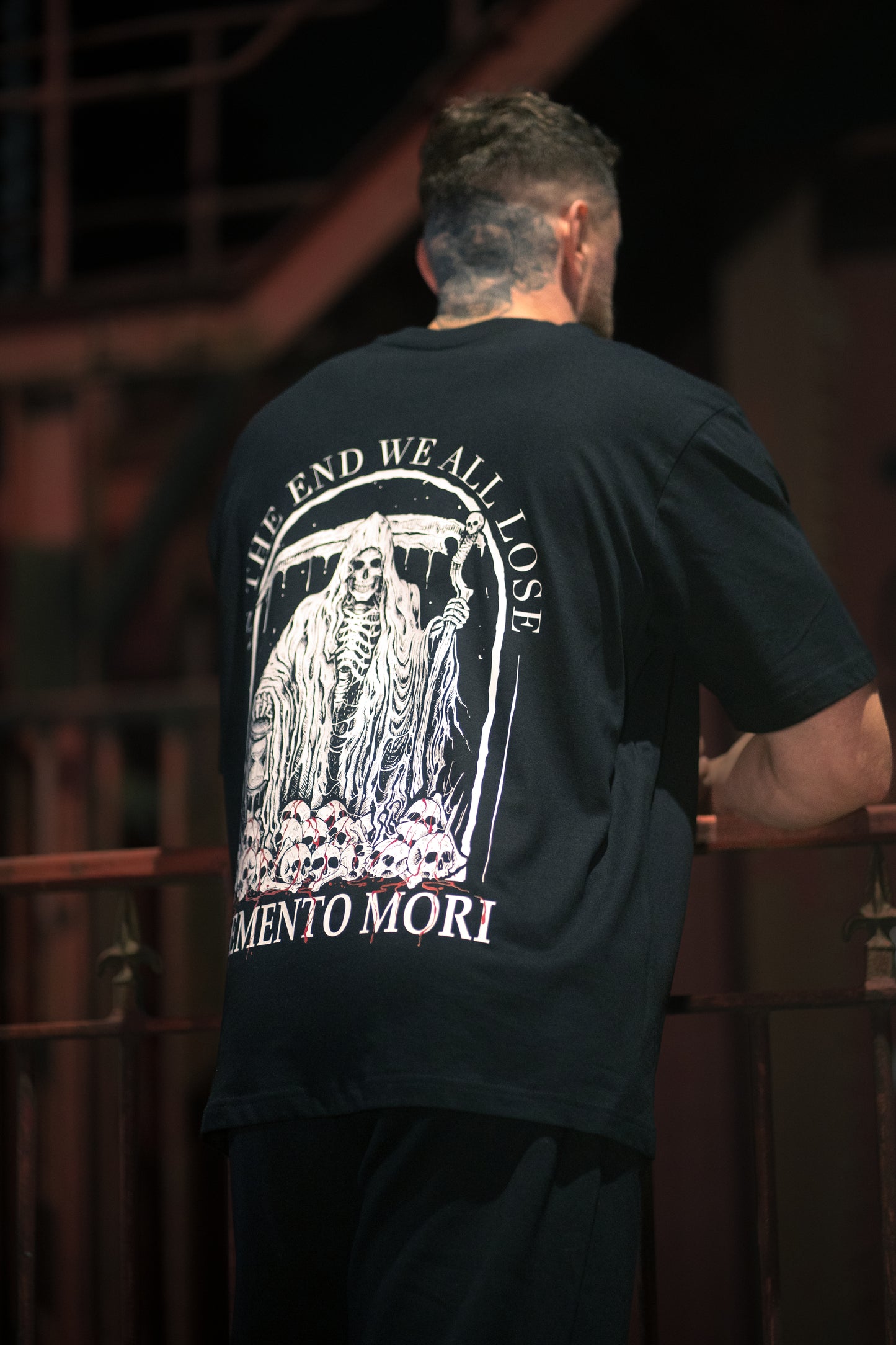 ‘MEMENTO MORI’ Oversized T-shirt