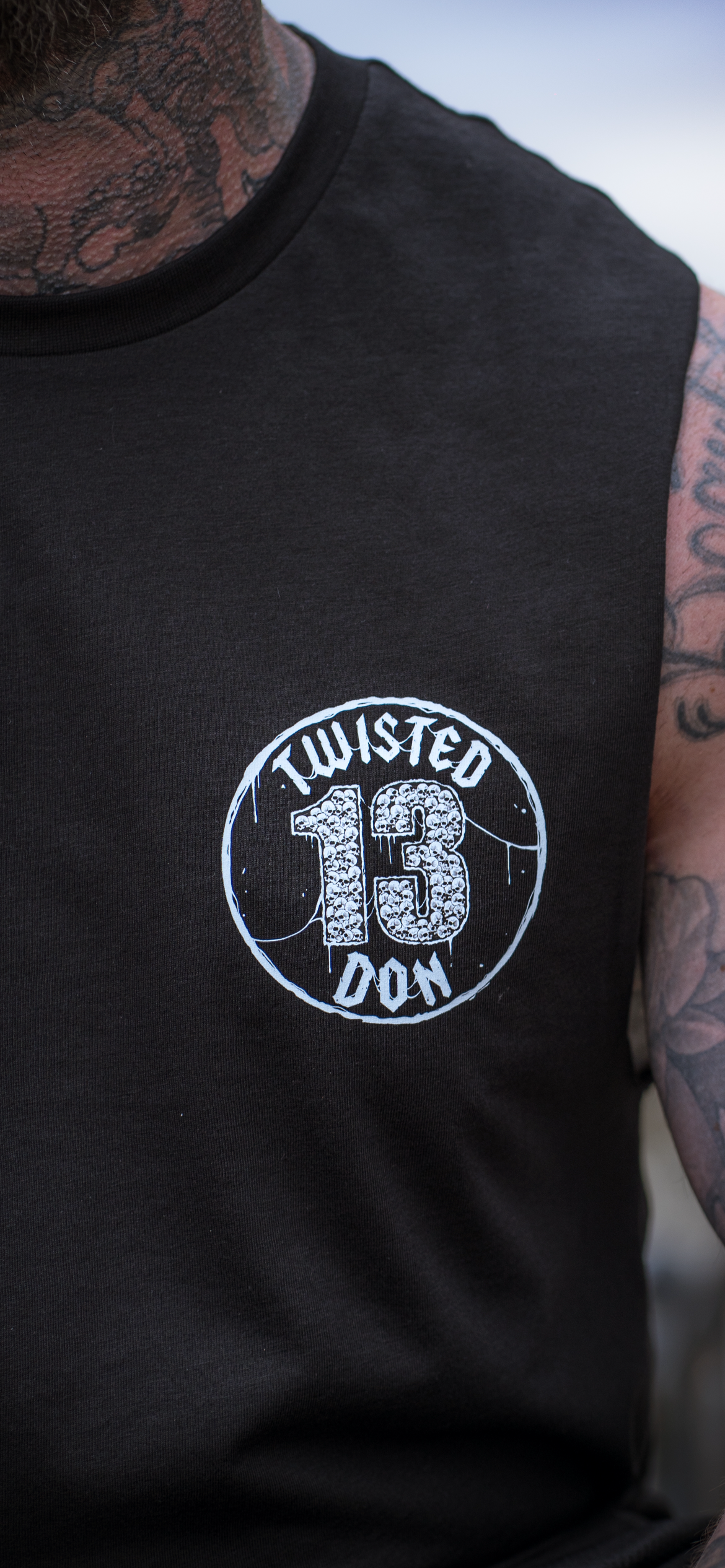‘SKULL 13’ Tank Top