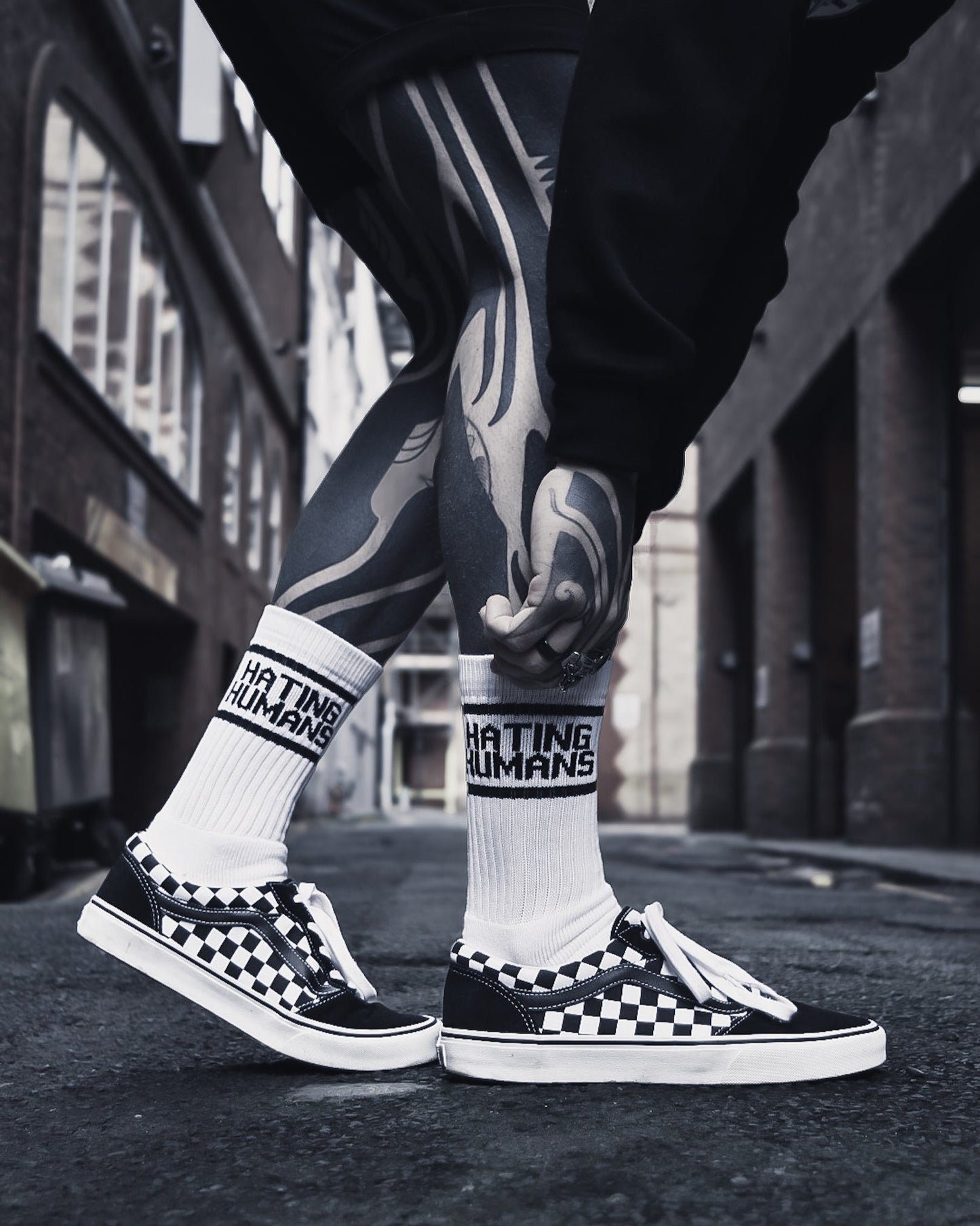‘HATING HUMANS’ socks