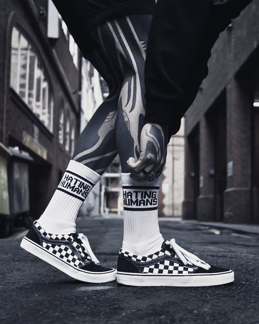 ‘HATING HUMANS’ socks