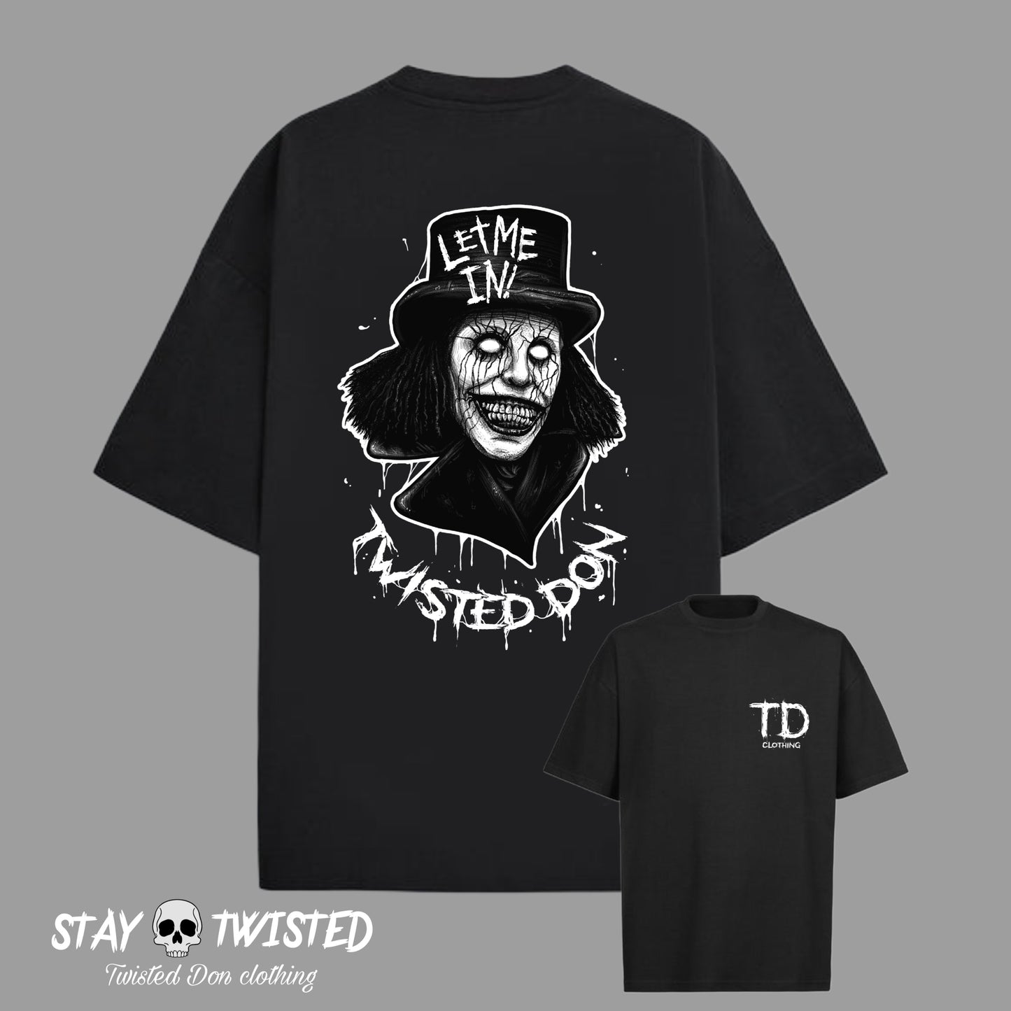 ‘Let Me In’ Oversized T-shirt