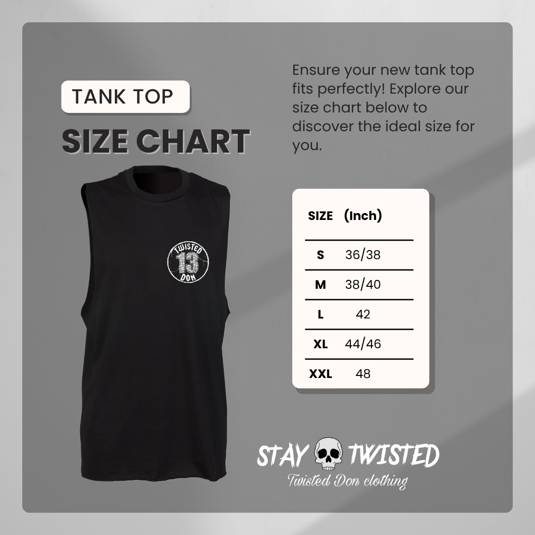 ‘SKULL 13’ Tank Top