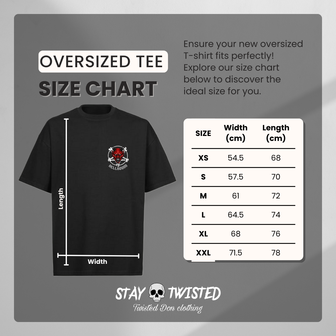 ‘HELLBOUND’ Oversized T-shirt