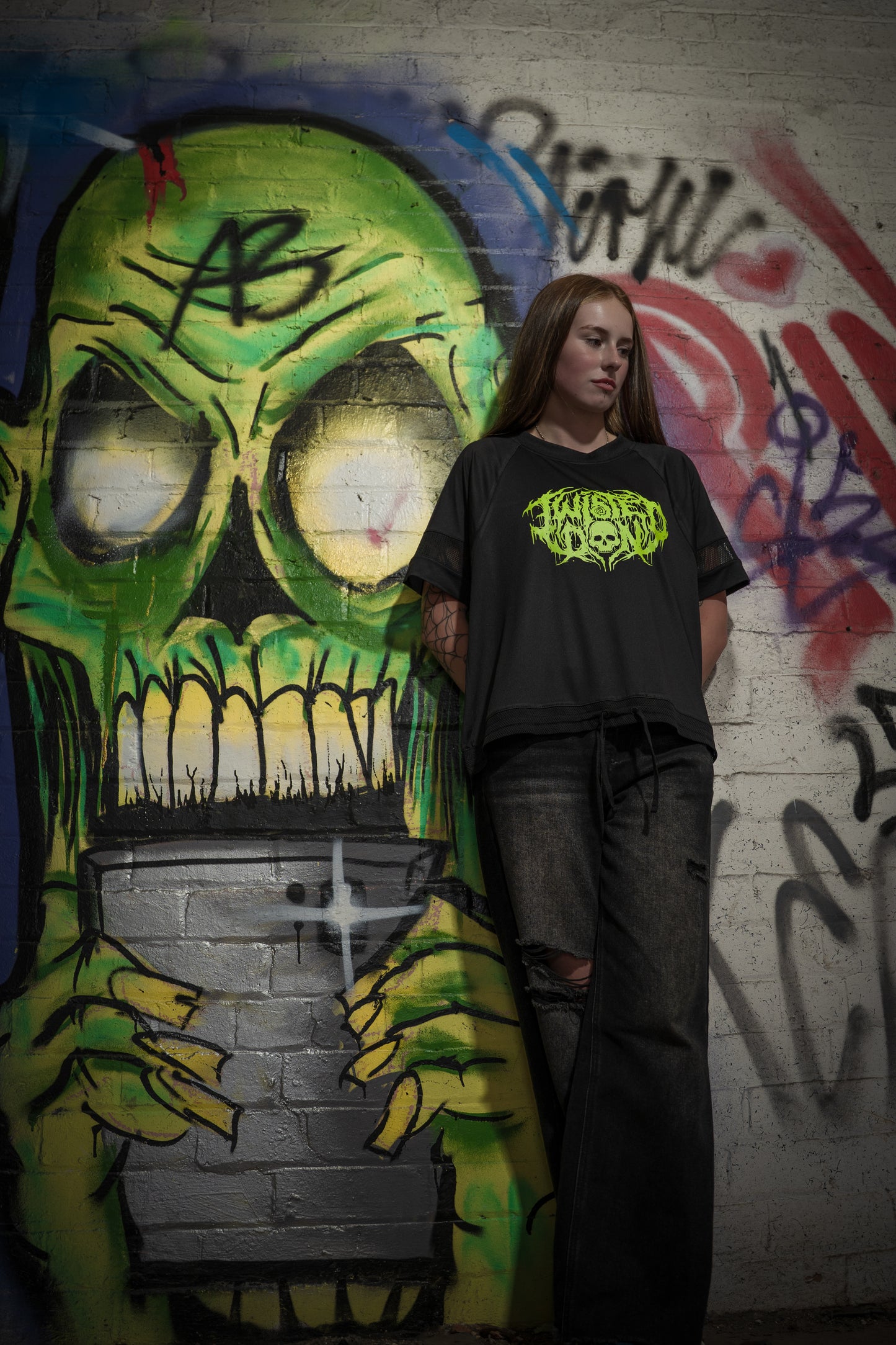 'TD DEATH METAL' - Green Logo