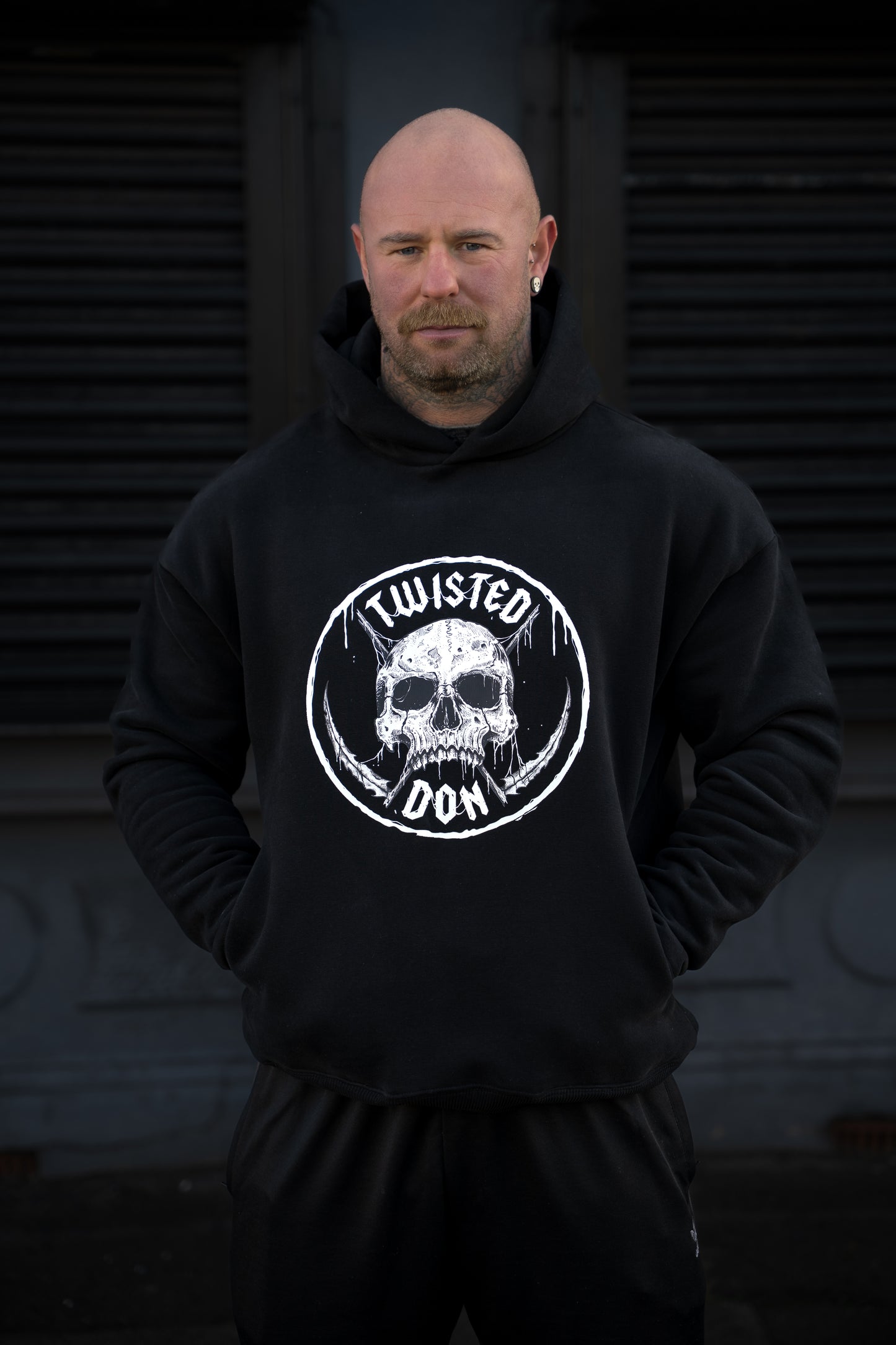 TD SKULL -Oversized Hoodie