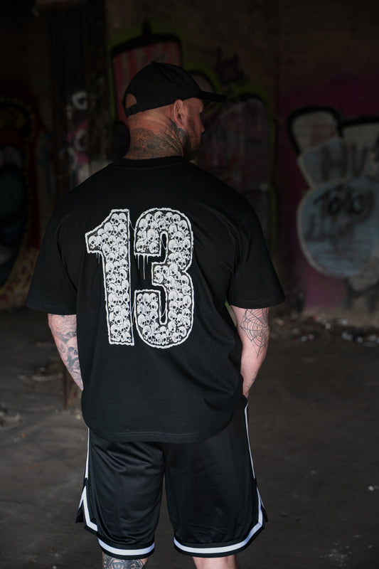 ‘SKULL 13’ Oversized T-shirt