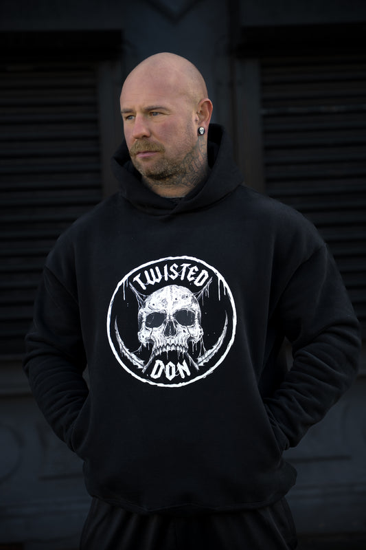 TD SKULL -Oversized Hoodie