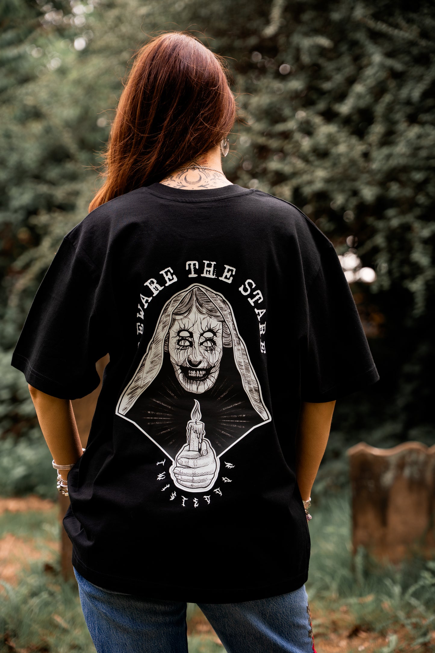 ‘Beware The Stare’ Oversized T-shirt