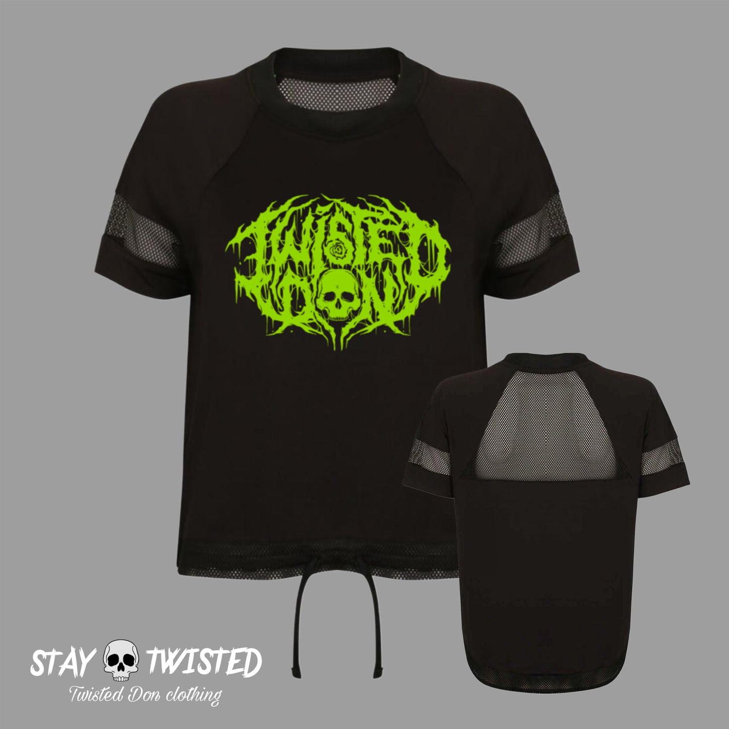 'TD DEATH METAL' - Green Logo