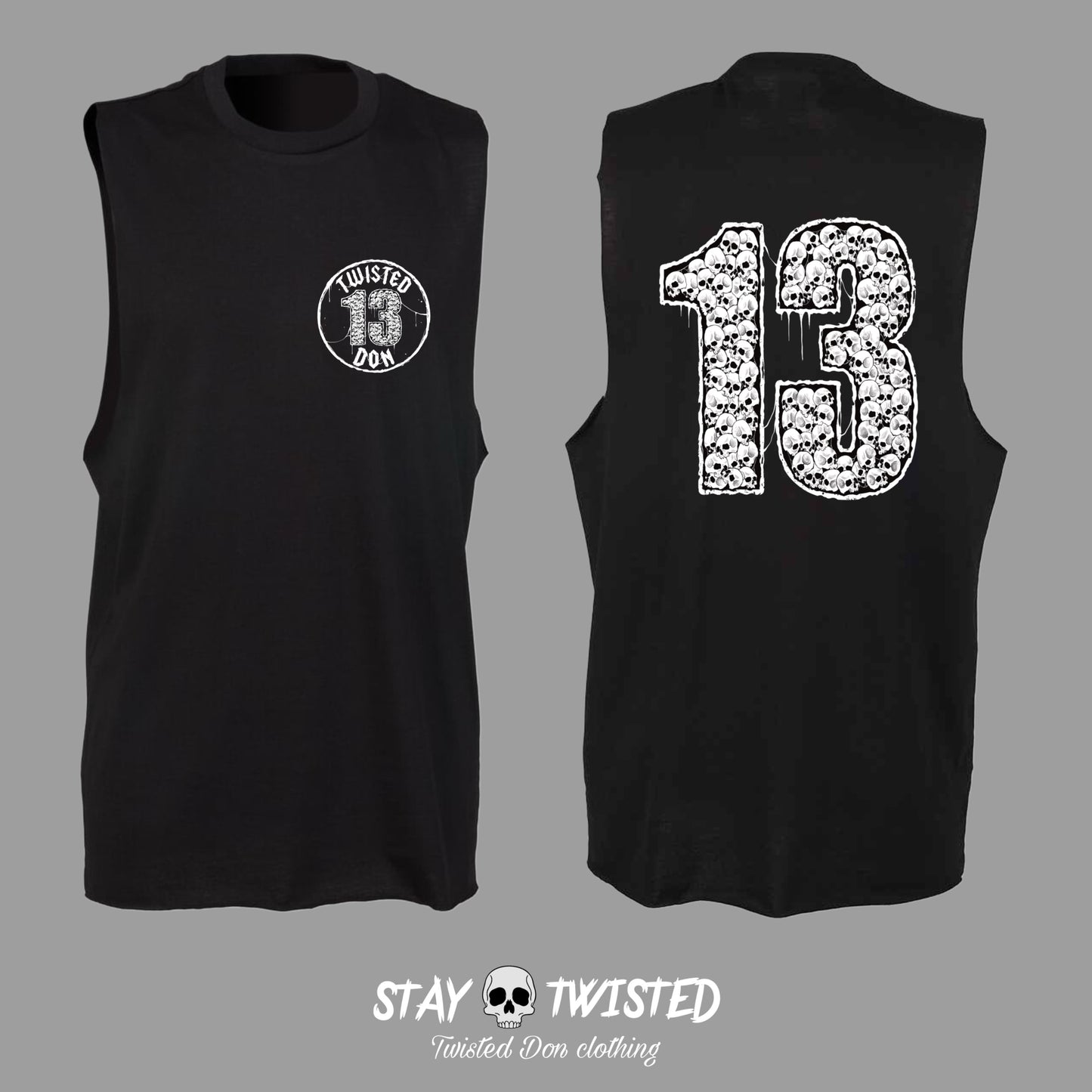 ‘SKULL 13’ Tank Top