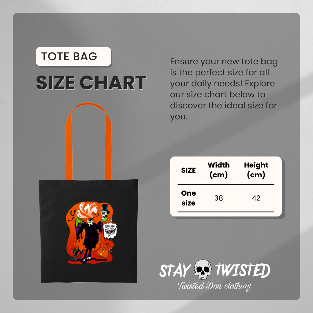 ‘SPOOKY SHIT’ Tote Bag